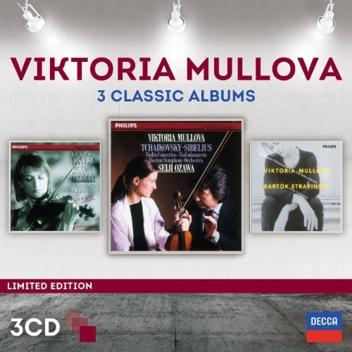 Mullova Viktoria Violin - Three Classic Albums (Ltd 3Cd) in the group CD / Klassiskt at Bengans Skivbutik AB (986464)