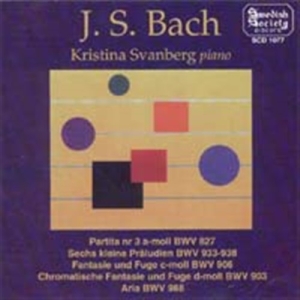 Bach Johann Sebastian - Partita Nr 3 in the group Externt_Lager /  at Bengans Skivbutik AB (991689)