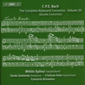 Cpe Bach - Keyboard Concertos Vol 20 in the group Externt_Lager /  at Bengans Skivbutik AB (997030)