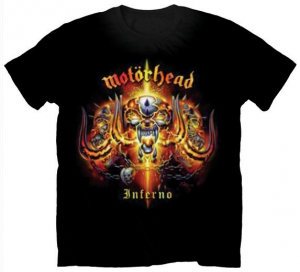 Motorhead Inferno Mens T Shirt in the group Minishops / Motörhead at Bengans Skivbutik AB (V-2628235)