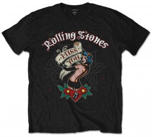 Rolling Stones Miss You Black Mens T Shirt in the group OTHER / Merch T-shirts / T-shirt Kampanj at Bengans Skivbutik AB (V-2628369)