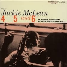 Jackie Mclean - 4 5 And 6 in the group OTHER / Övrigt /  at Bengans Skivbutik AB (1016900)