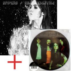 Paket Spiders - Shake Electric + Vinyl 7 Pic disc in the group OTHER / Övrigt /  at Bengans Skivbutik AB (1107438)
