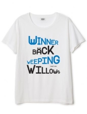 Winnebäck Lars - T-shirt M Vit Weeping - Winnerbäck