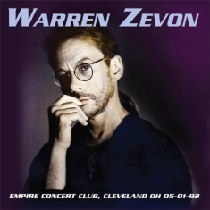 Zevon Warren - Empire Concert Club, Cleveland 1992