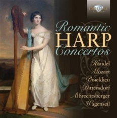 Blandade Artister - Romantic Harp Concertos