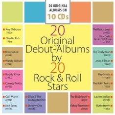 Blandade Artister - 20 Original Debut-Albums By 20 Rock