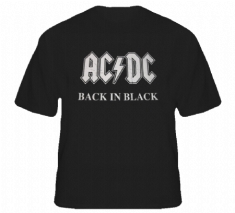 AC/DC - AC/DC T-Shirt Back In Black