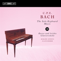 Bach Cpe - Solo Keyboard Music: Vol 30