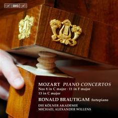 Mozart W A - Piano Concertos Nos 8 / 11 / 13 (Sa