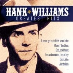 Williams Hank - Greatest Hits in the group CD / Country at Bengans Skivbutik AB (1546005)
