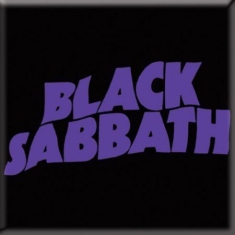 Black Sabbath - Black Sabbath - Wavy Logo Fridge Magnet