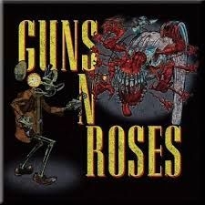 Guns N' Roses - Guns N' Roses Fridge Magnet: Attack magnet in the group Campaigns / BlackFriday2020 at Bengans Skivbutik AB (1556198)