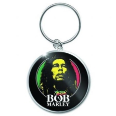 Bob Marley - Bob Marley Logo Face Keychain