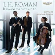 Roman J H - 12 Sonatas For Flute And B.C.