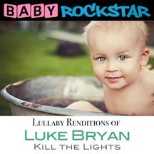 Baby Rockstar - Luke Bryan Kill The Lights: Lullaby in the group CD / Pop at Bengans Skivbutik AB (1733999)