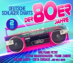Blandade Artister - Deutsche Schlager Charts - 80's