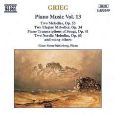 Grieg Edvard - Piano Music Vol 13