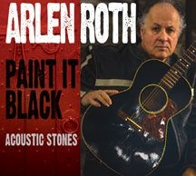Roth Arlen - Paint It Black: Acoustic Stones in the group CD / Rock at Bengans Skivbutik AB (2004811)