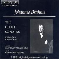 Brahms Johannes - Vc Sonatas