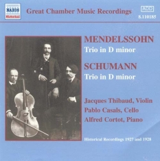 Mendelssohn/Schumann - Trios