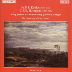 Kuhlau Friedrich - String Quartet             /Ho