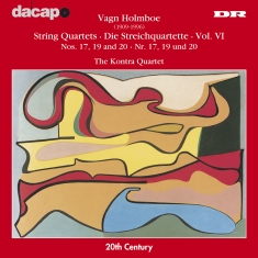 Holmboe Vagn - String Quartet Vol 6