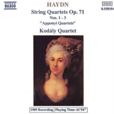 Haydn Joseph - String Quartets Op. 71 1-3