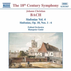 Bach Johann Christian - Sinfonias Op 18 Vol 1-6