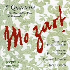 Mozart Wolfgang Amadeus - Five Flute Quartet