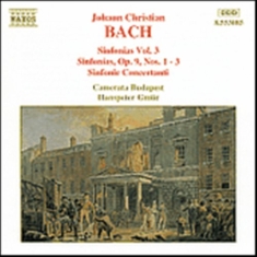 Bach Johann Christian - Sinfonias Vol 3