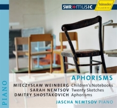 Shostakovich Weinberg - Hefte Für Kinder. 10 Aphorismen, 20