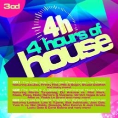 Blandade Artister - 4 Hours Of House in the group CD / Dans/Techno at Bengans Skivbutik AB (2058293)
