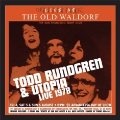 Rundgren Todd & Utopia - Live At The Old Waldorf