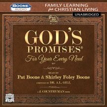 Boone Pat & Shirley Foley Boone - God's Promises For Your Every Need in the group OTHER / Övrigt /  at Bengans Skivbutik AB (2370262)