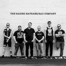 Raging Nathans & Rad Company - Split in the group VINYL / Rock at Bengans Skivbutik AB (2409815)