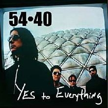 54-40 - Yes To Everything in the group CD / Rock at Bengans Skivbutik AB (2414170)