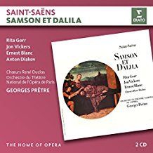 Georges Prêtre - Saint-Saëns: Samson Et Dalila in the group OTHER / Övrigt /  at Bengans Skivbutik AB (2437182)