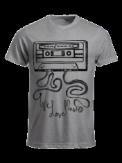 Bengans Tape -  T-Shirt Grey (S)
