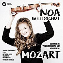 NOA WILDSCHUT - WOLFGANG AMADEUS MOZART in the group MUSIK / DVD+CD / Klassiskt at Bengans Skivbutik AB (2546714)