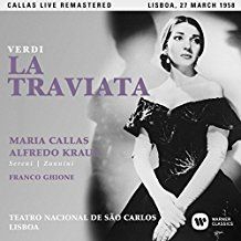 Maria Callas - Verdi: La Traviata (Lisboa, 27 in the group CD / Klassiskt at Bengans Skivbutik AB (2547269)