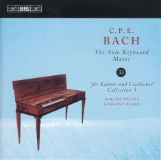 Bach C P E - Solo Keyboard Music, Vol. 33