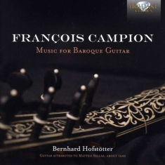 Campion Francois - Music For Baroque Guitar