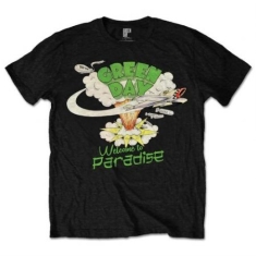 Green Day -  Welcome To Paradise Mens Black T Shirt (L)