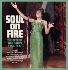 Various Artists - Soul On Fire ~ The Detroit Soul Sto in the group CD / RnB-Soul at Bengans Skivbutik AB (2714666)