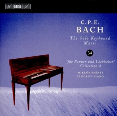 Bach C P E - Solo Keyboard Music, Vol. 34