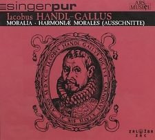 Singer Pur - Handl-Gallus: Moralia Harmonia in the group CD / Pop at Bengans Skivbutik AB (3042962)