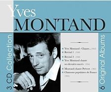Yves Montand - 6 Original Albums in the group CD / Pop at Bengans Skivbutik AB (3043593)