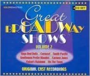 Great Broadway Shows V.2 - Original Cast Recordings in the group CD / Pop at Bengans Skivbutik AB (3043906)