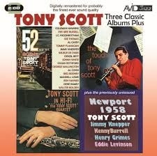 Tony Scott - Three Classic Albums Plus in the group CD / Jazz/Blues at Bengans Skivbutik AB (3044078)